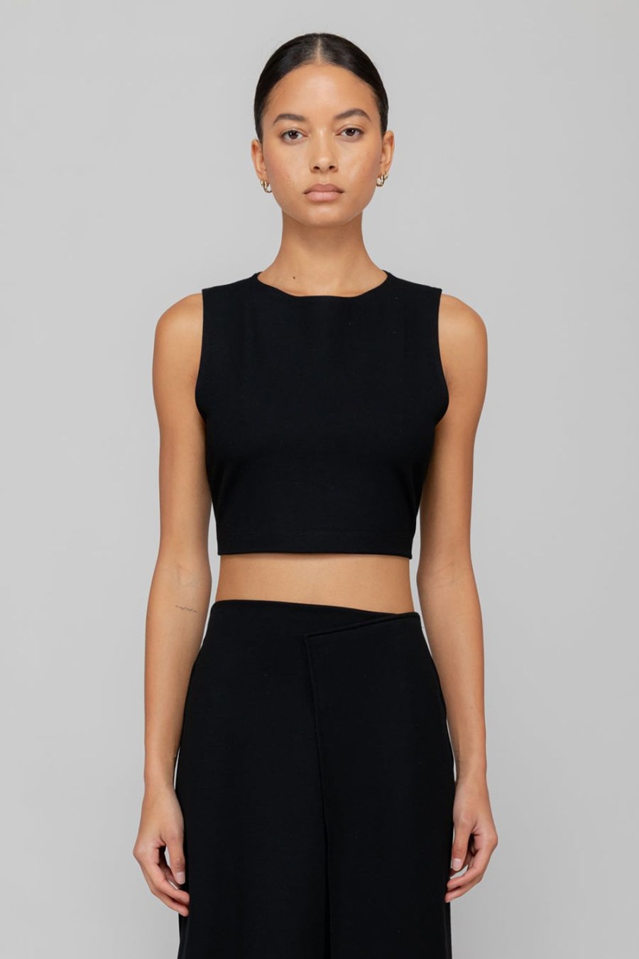 Clothing LESET | Rio Crop Boatneck