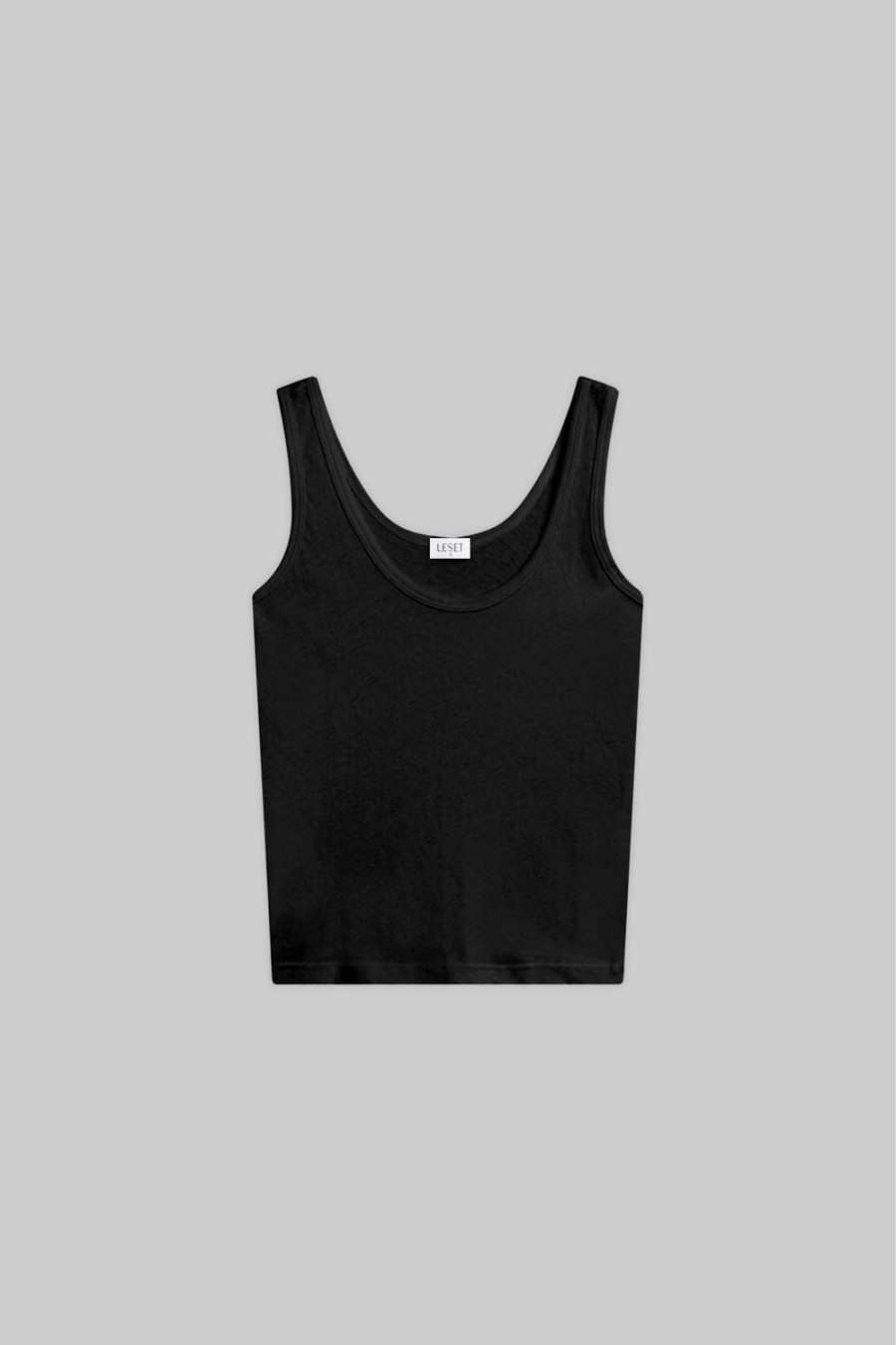 Clothing LESET | Laura Scoop Neck Tank