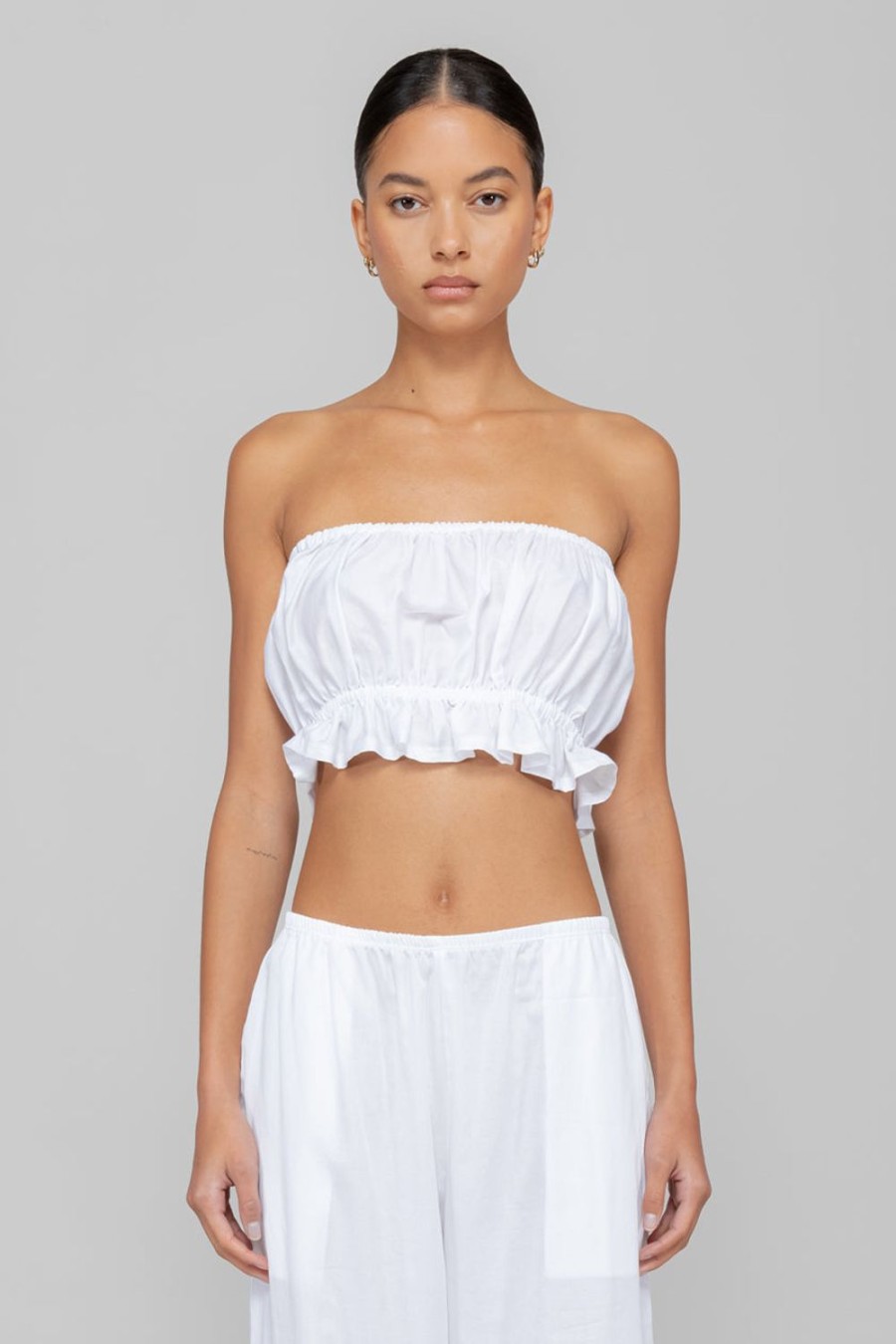 Clothing LESET | Yoko Ruffle Tube Top