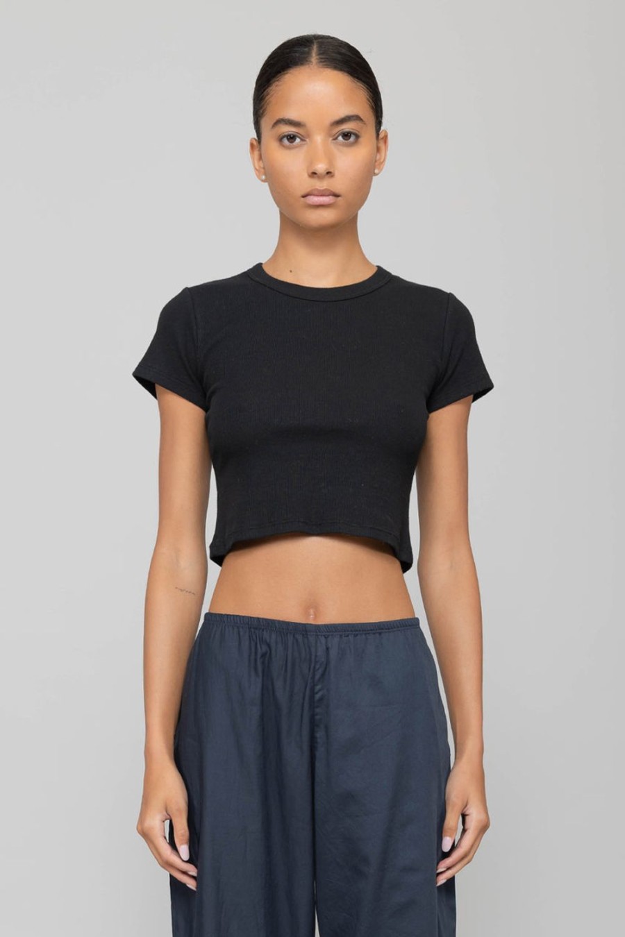 Clothing LESET | Kelly Crop Slim Fit Tee