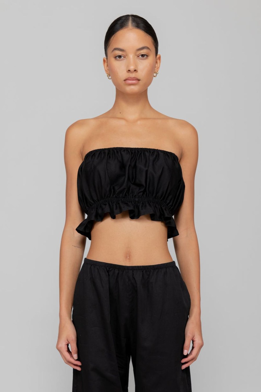 Clothing LESET | Yoko Ruffle Tube Top