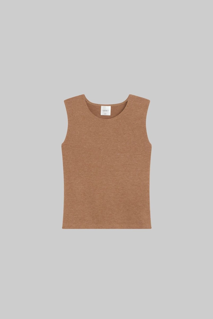 Clothing LESET | Lauren Sleeveless Crewneck