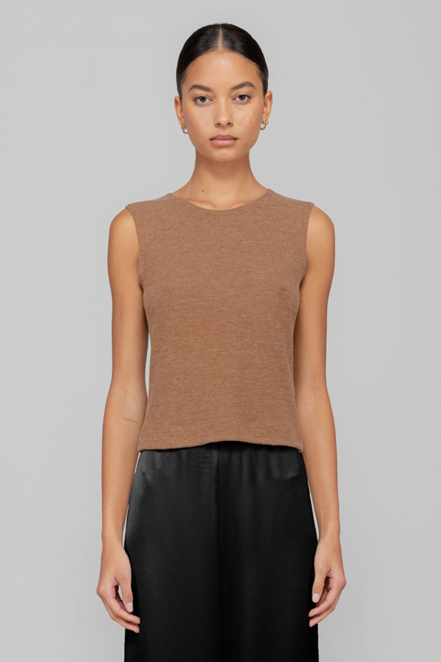 Clothing LESET | Lauren Sleeveless Crewneck