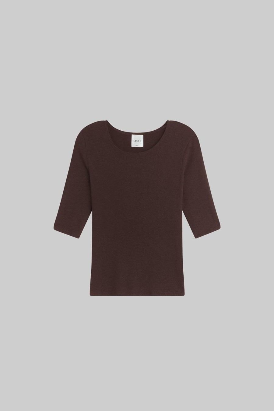 Clothing LESET | Lauren Mid Sleeve Tee