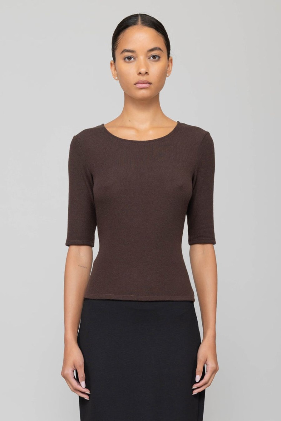 Clothing LESET | Lauren Mid Sleeve Tee