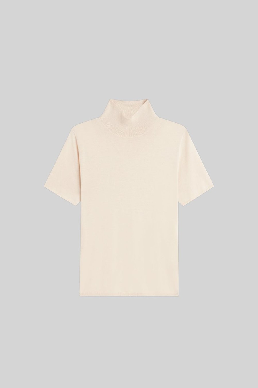 Clothing LESET | James Short Sleeve Turtleneck