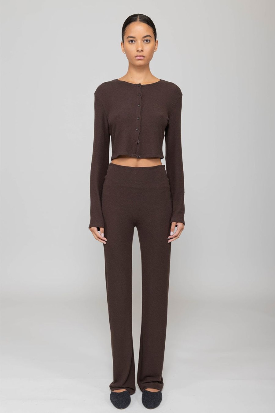 Clothing LESET | Lauren Straight Leg Pant