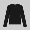 Clothing LESET | Pointelle Slim Fit Long Sleeve