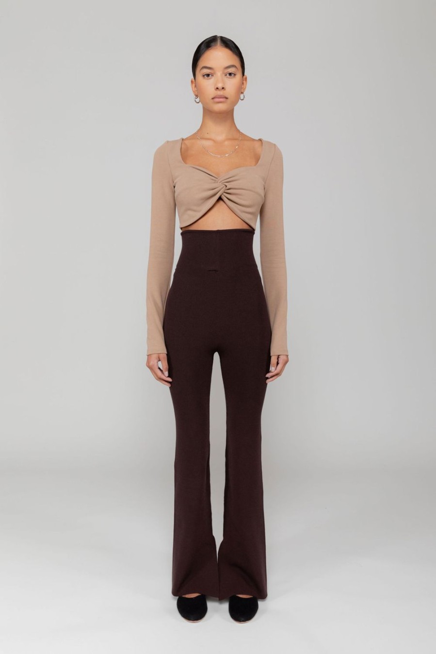 Clothing LESET | Grace Straight Leg Pant