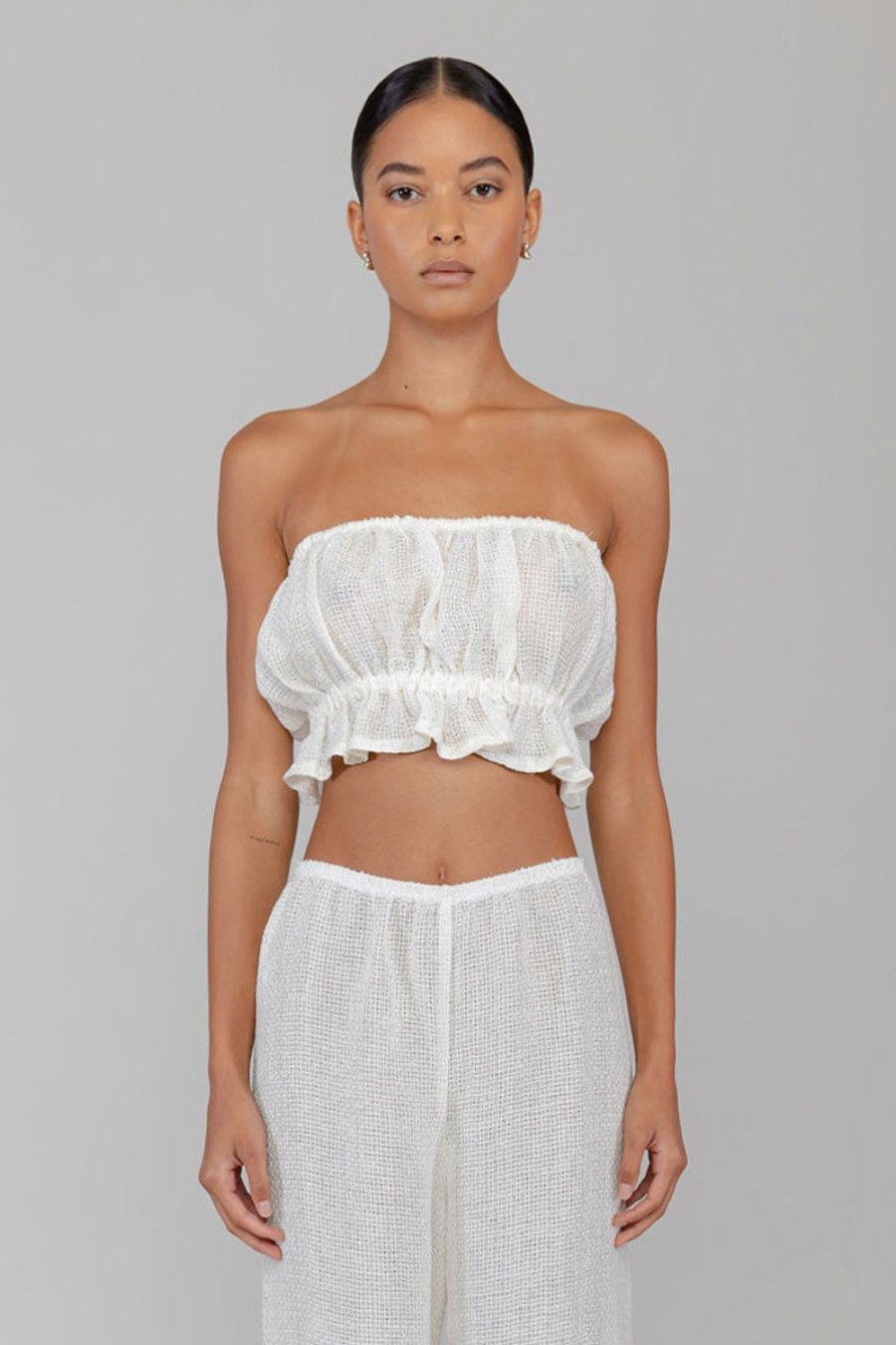 Clothing LESET | Stella Ruffle Tube Top