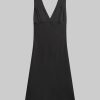 Clothing LESET | Barb Deep V Slip Dress