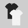 Clothing LESET | Pointelle Slim Fit Tee 2 Pack